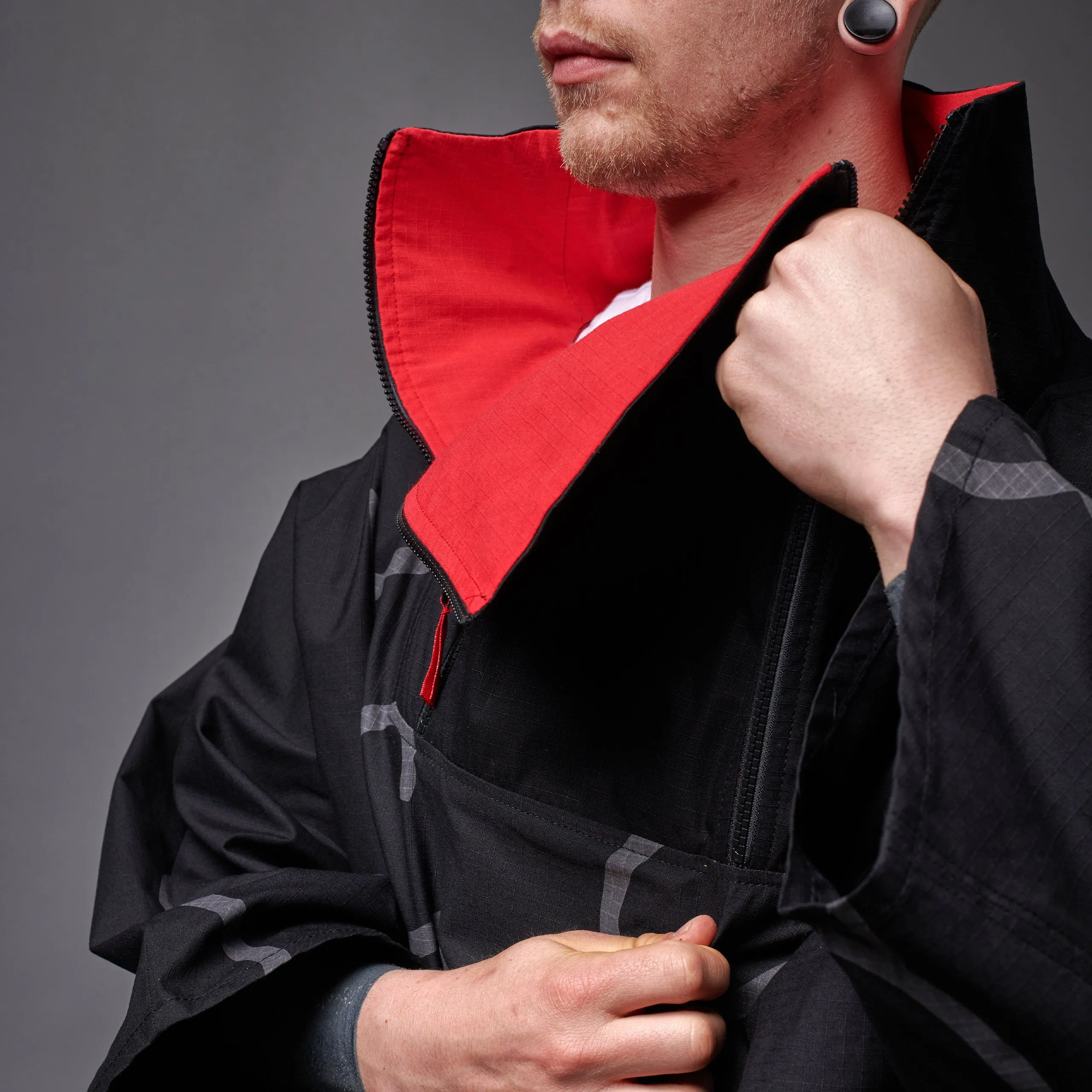 Akatsuki Kimono Jacket Black