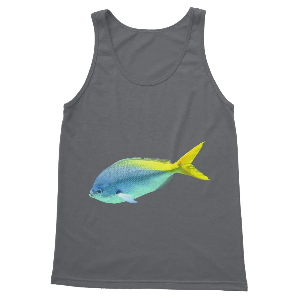 Blue Yellow Fish Classic Adult Vest Top