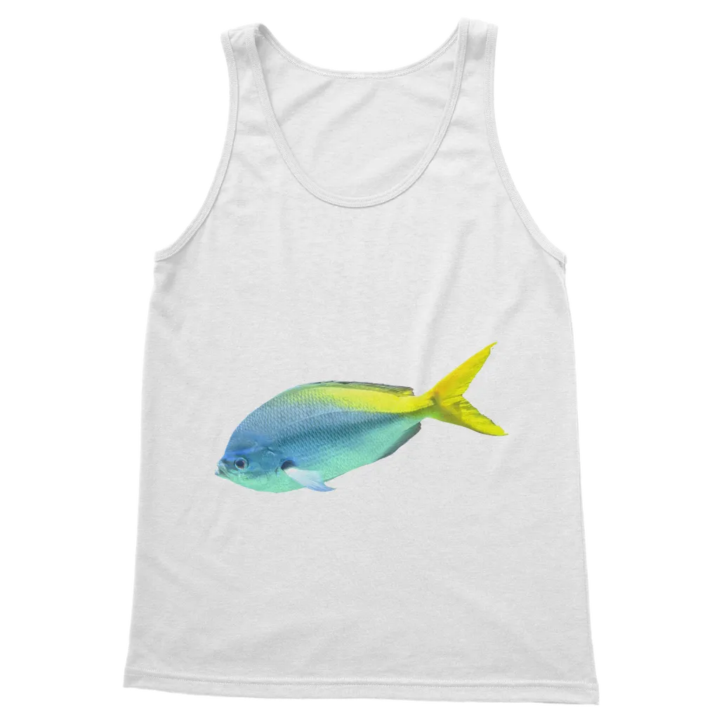 Blue Yellow Fish Classic Adult Vest Top