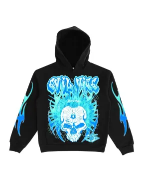 Caged Flamed Hoodie