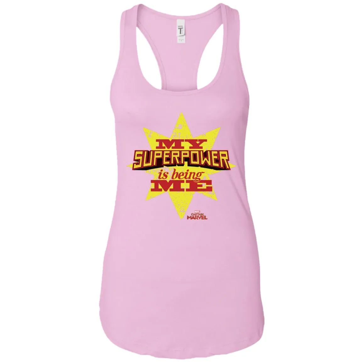 Captain Marvel My Superpower Is Being Me Women Tank Top