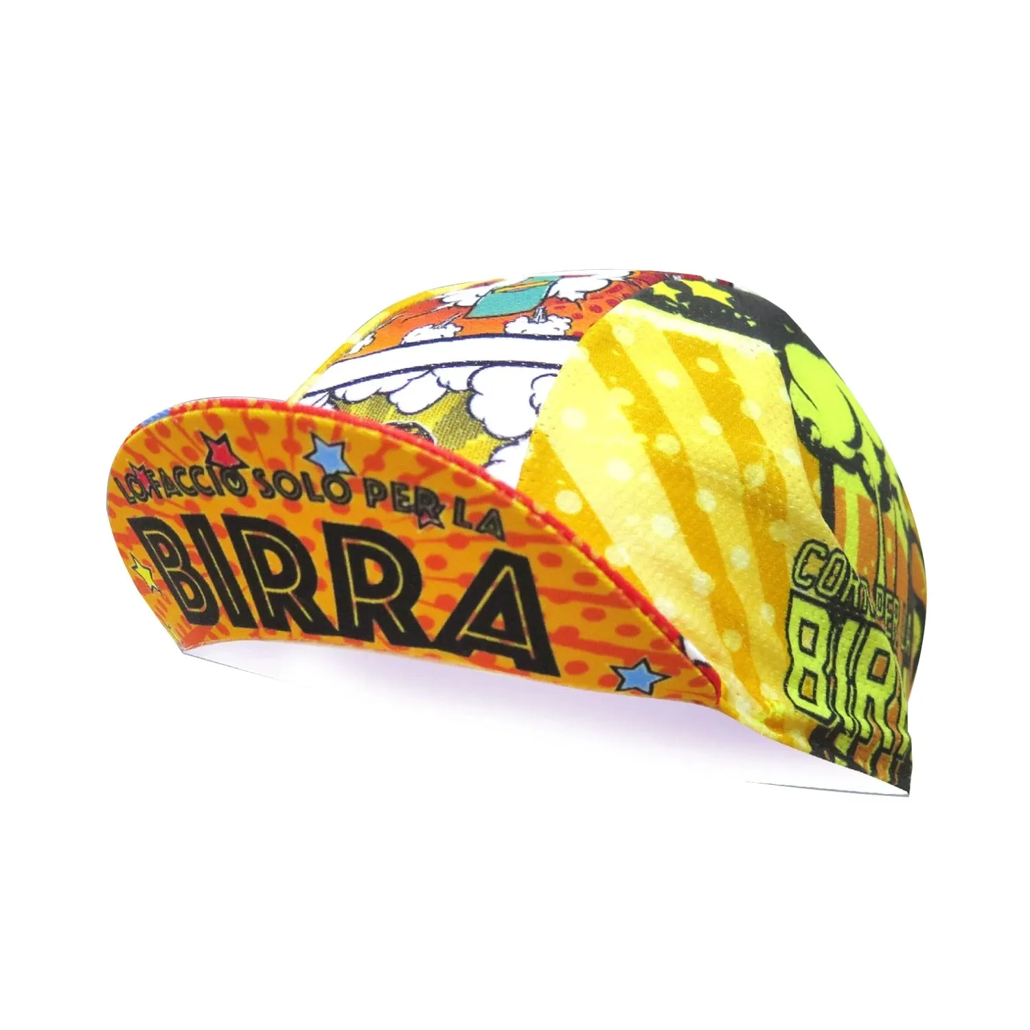 Classic Retro Beer Polyester Cycling Caps Summer Outdoor Sports Bicycle Balaclava Apply To Road Bike Quick Drying  Unisex