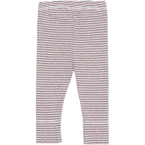Copenhagen Colors Blue/Red Stripe Leggings
