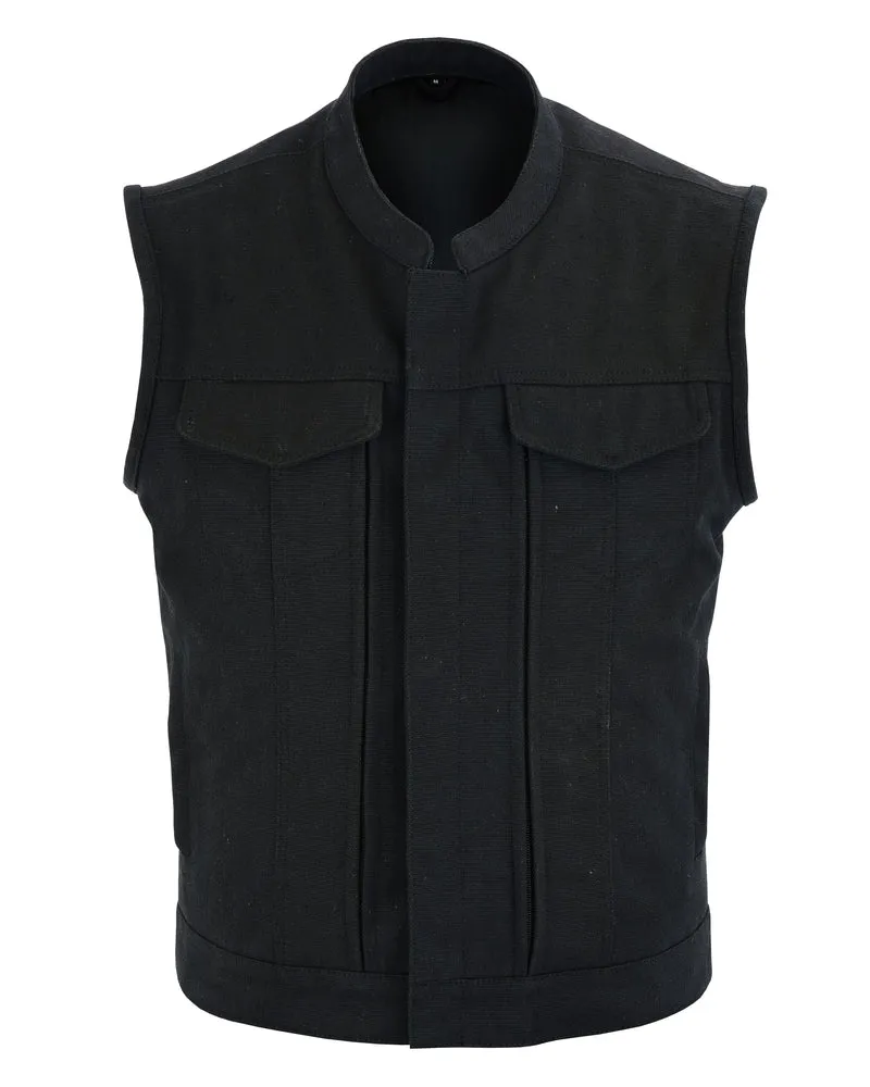 DS909 Men's Modern Utility Style Canvas Vest