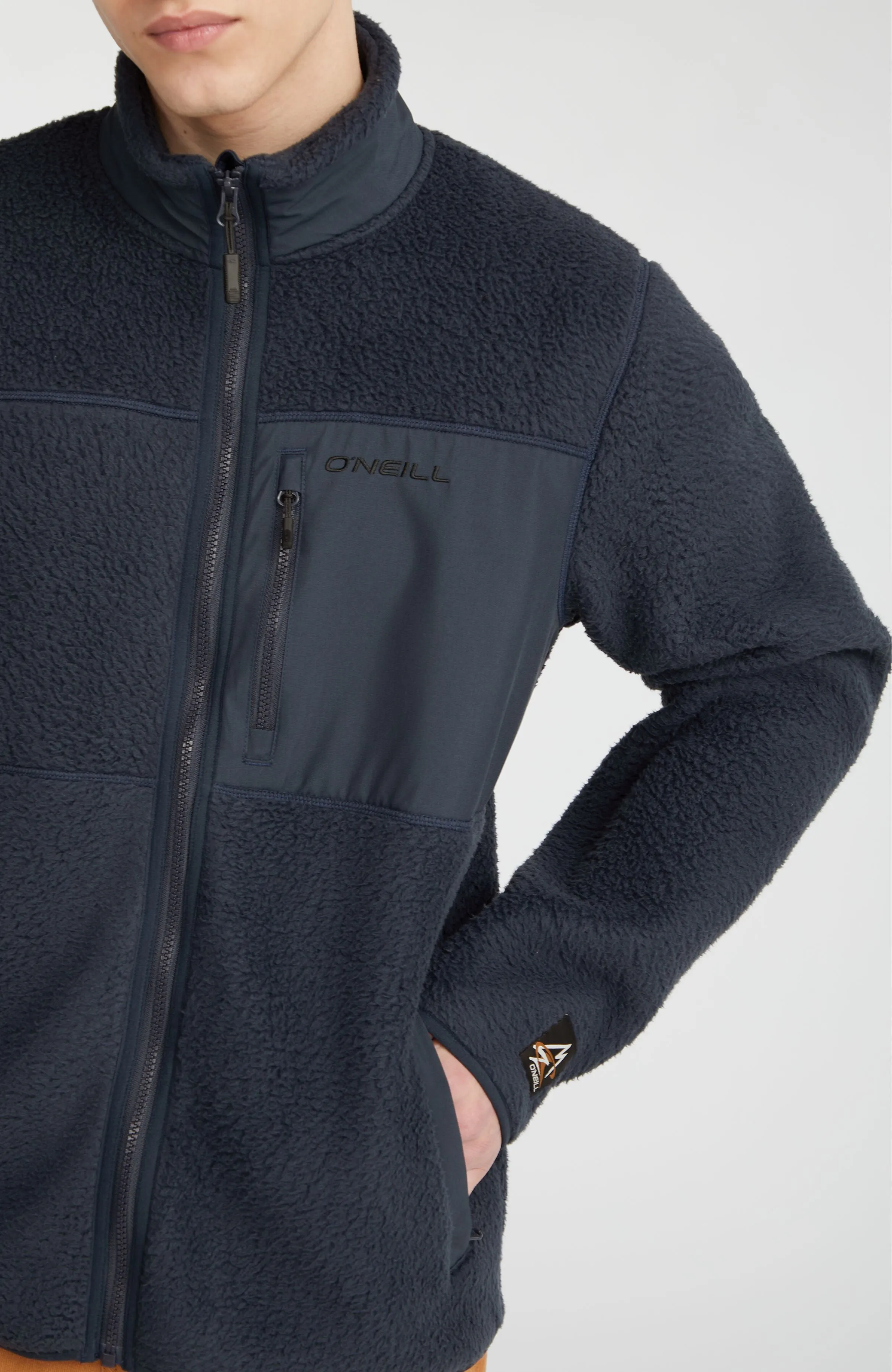 High-Pile Full-Zip Fleece | Outer Space