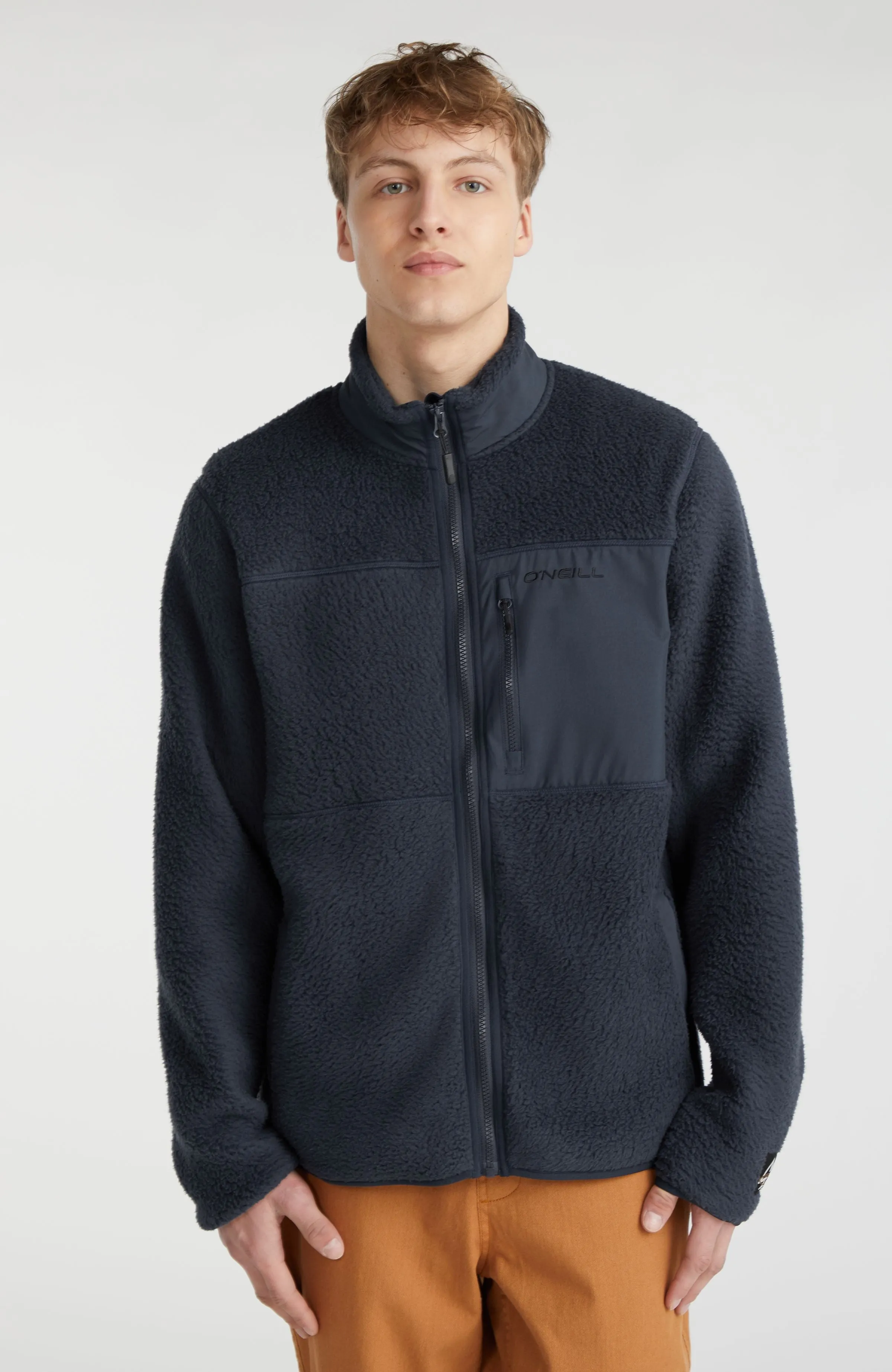 High-Pile Full-Zip Fleece | Outer Space