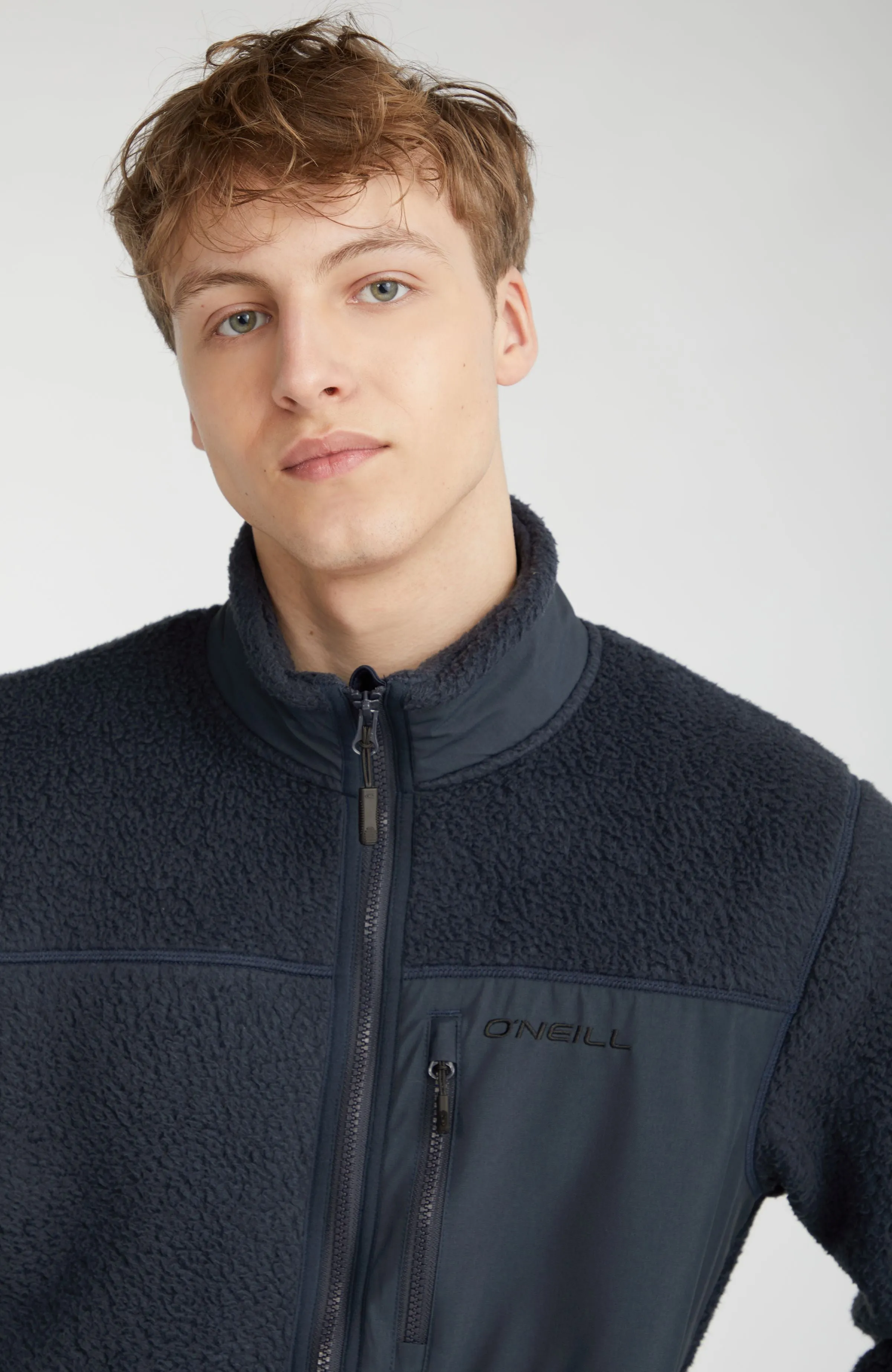 High-Pile Full-Zip Fleece | Outer Space