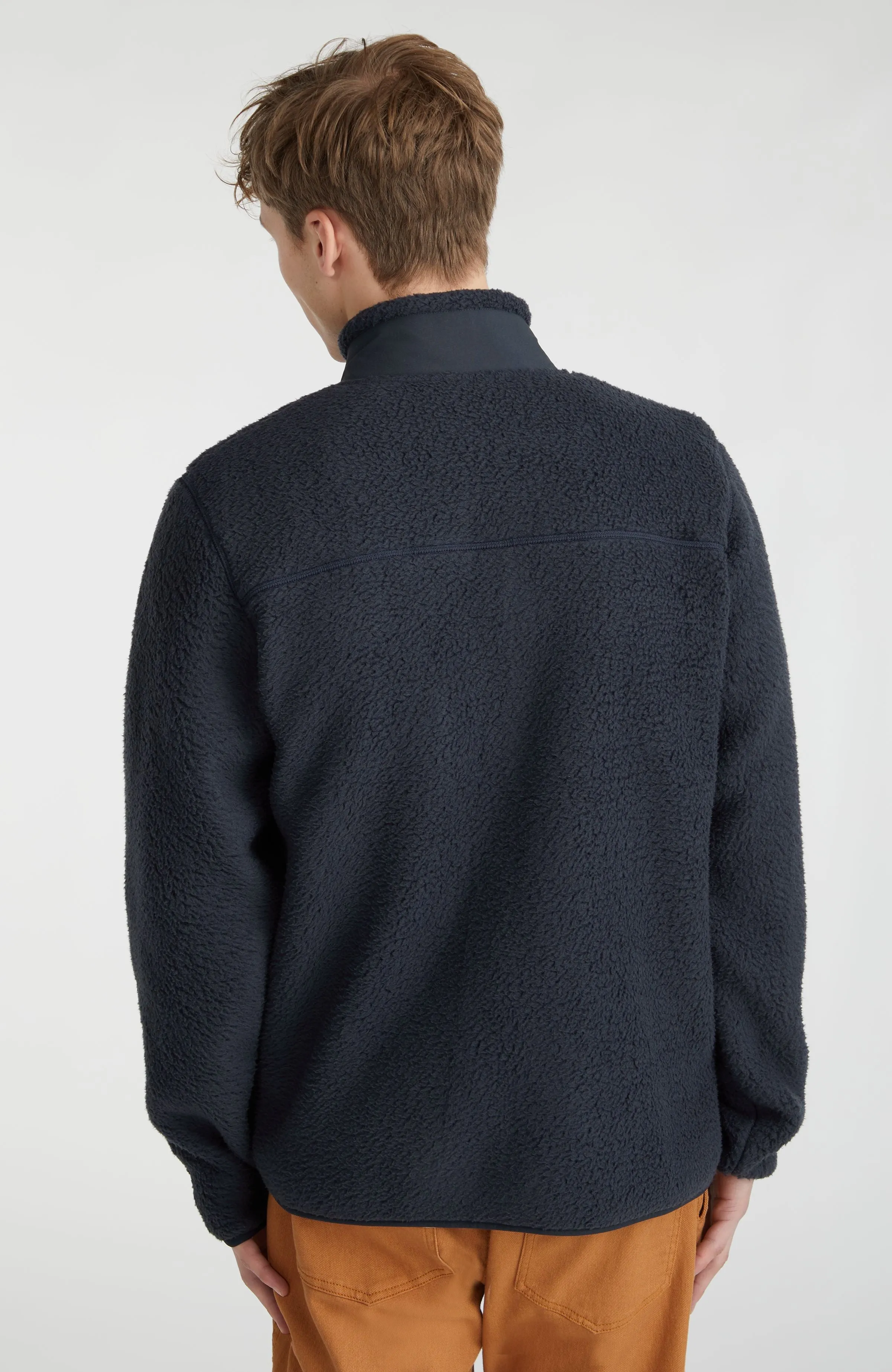 High-Pile Full-Zip Fleece | Outer Space