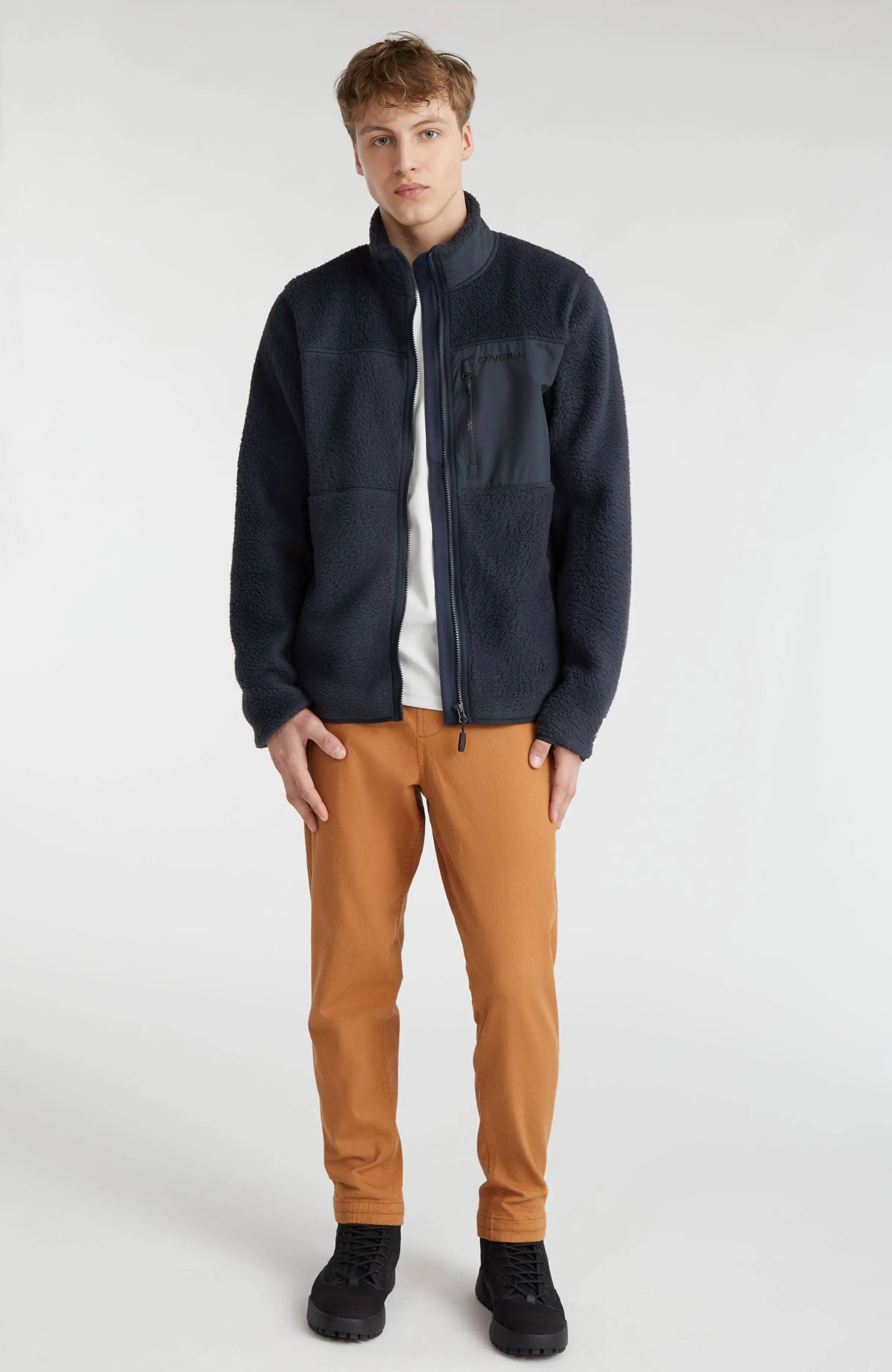 High-Pile Full-Zip Fleece | Outer Space