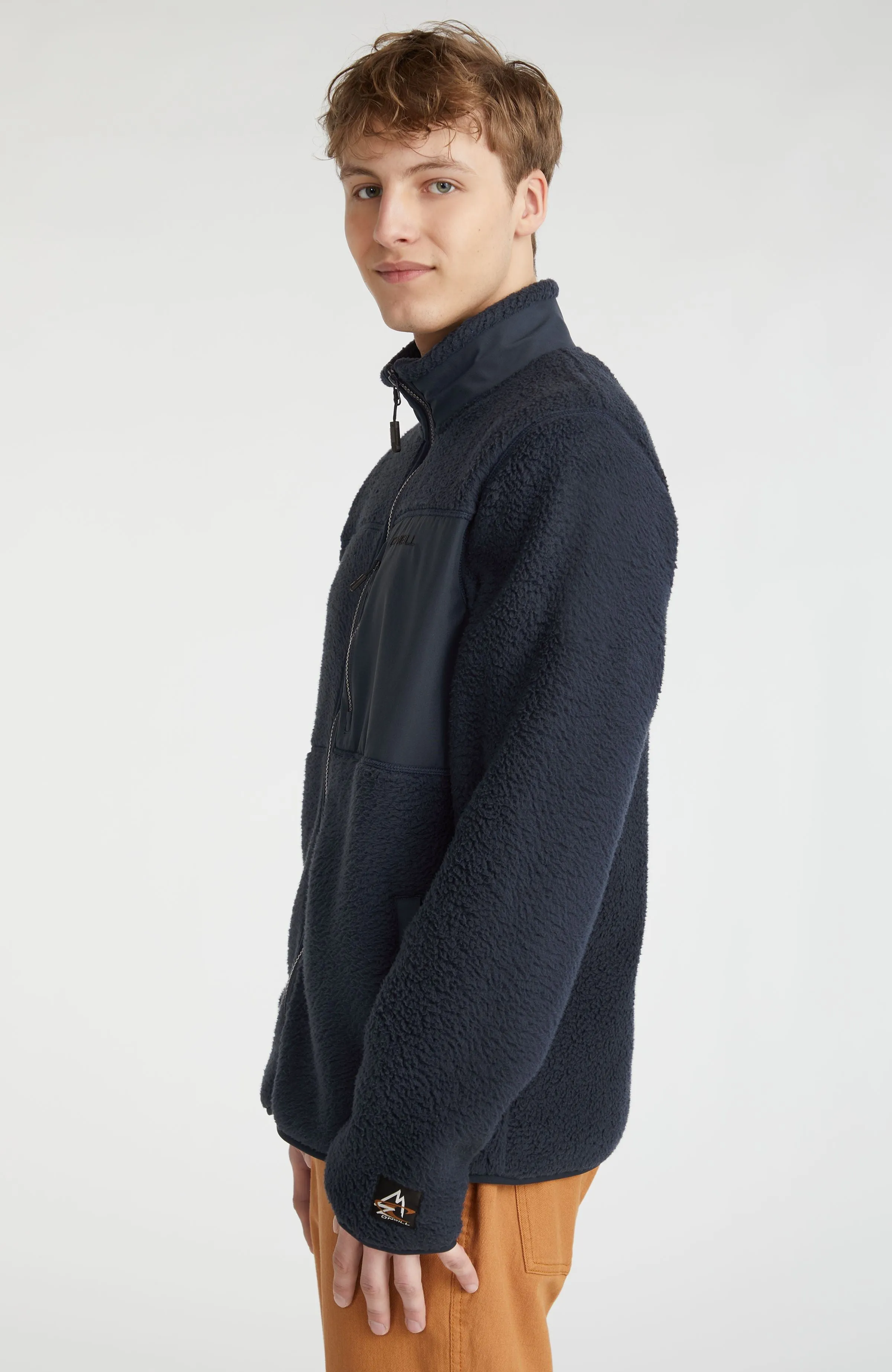 High-Pile Full-Zip Fleece | Outer Space