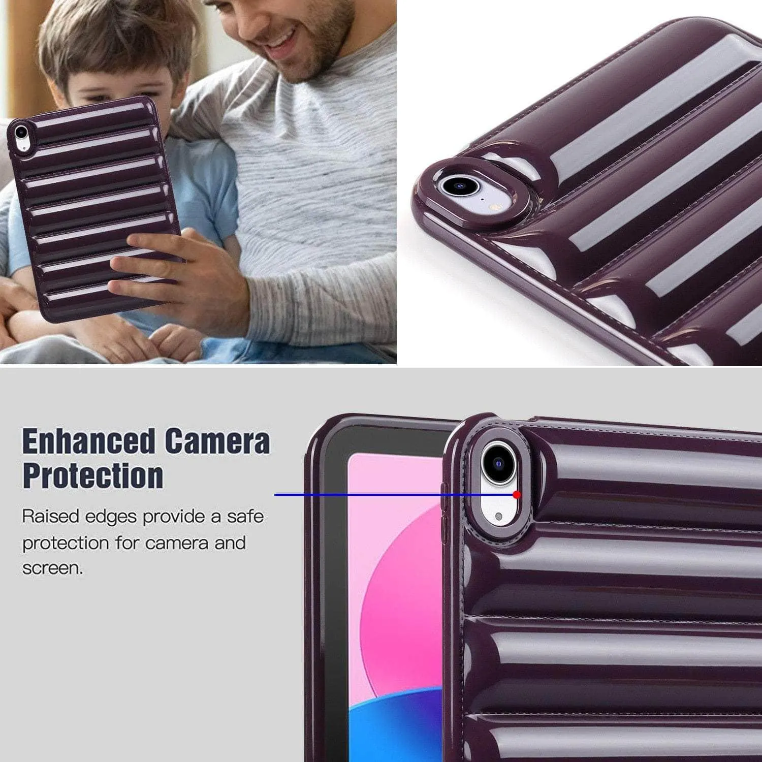 iPad 10 2022 Puffer Jacket Case