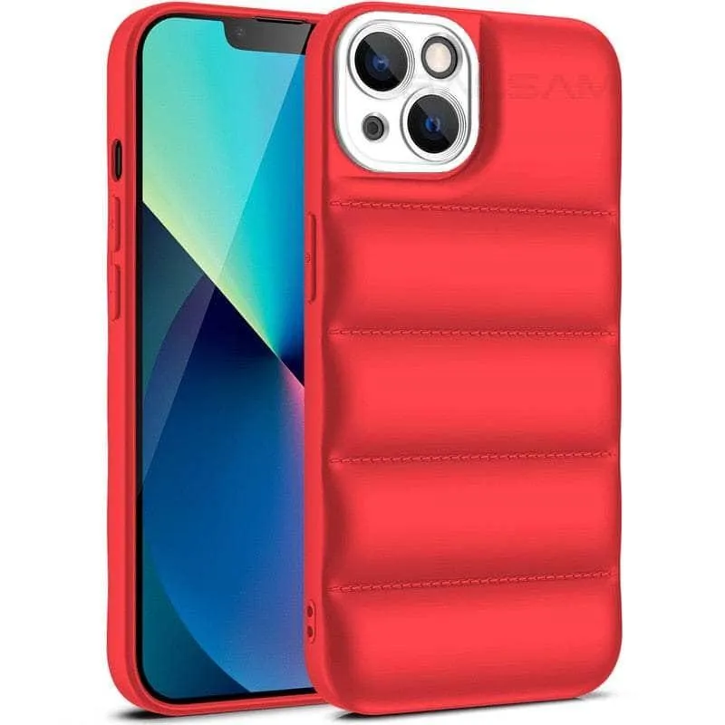 iPhone 14 Plus Down Jacket Puffer Soft Silicon Case