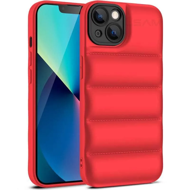 iPhone 14 Plus Down Jacket Puffer Soft Silicon Case