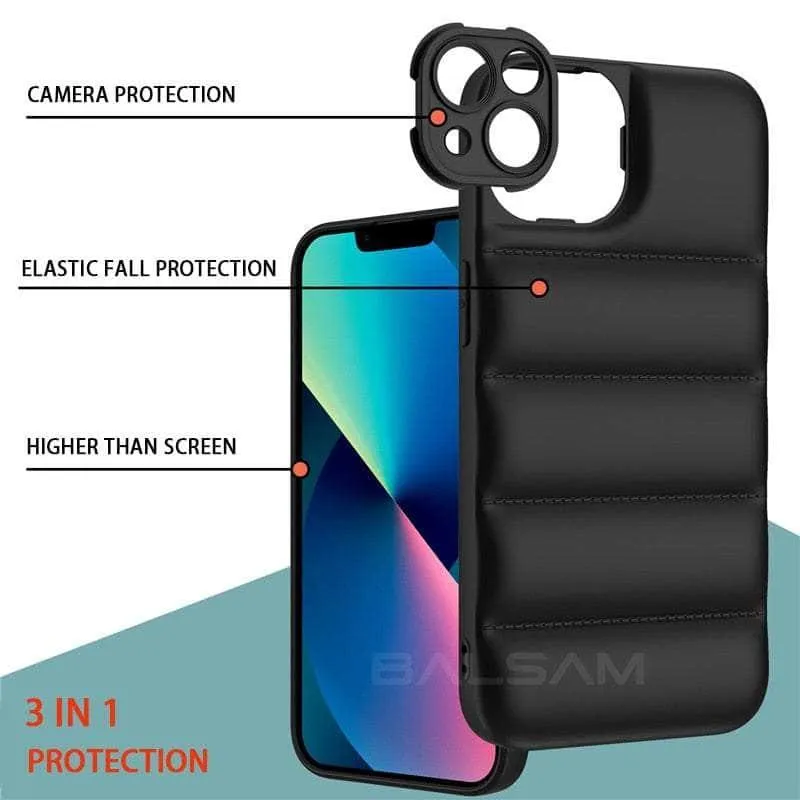 iPhone 14 Plus Down Jacket Puffer Soft Silicon Case