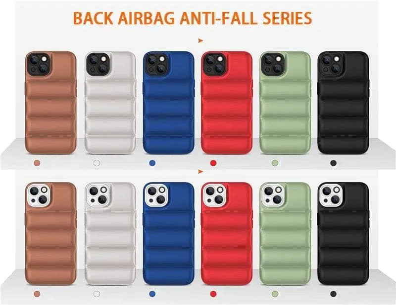 iPhone 14 Plus Down Jacket Puffer Soft Silicon Case