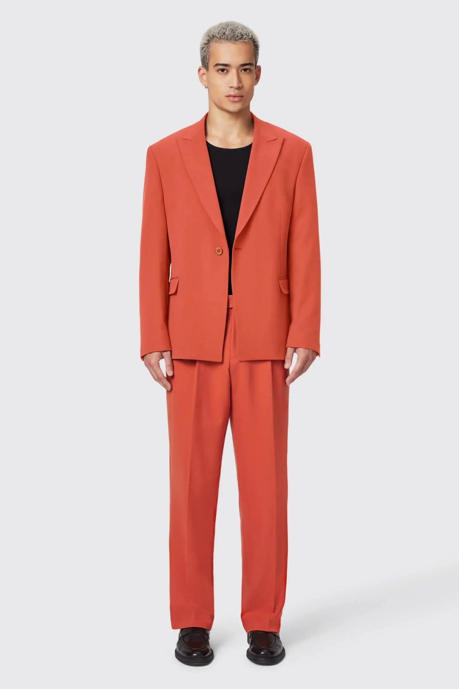 Lavoir Oversized Burnt Orange Suit