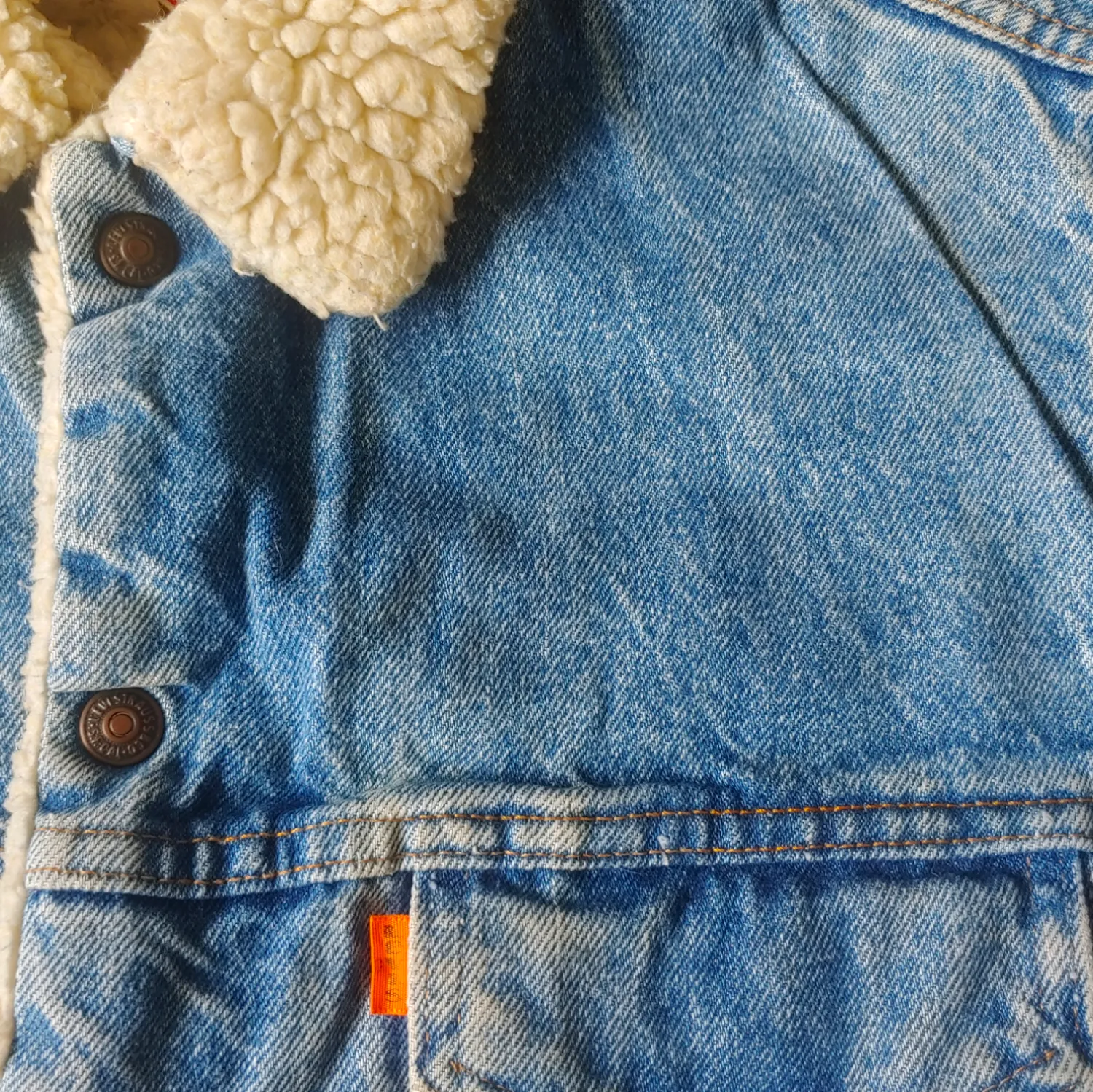 Levi's Denim Jacket With Sherpa Lining