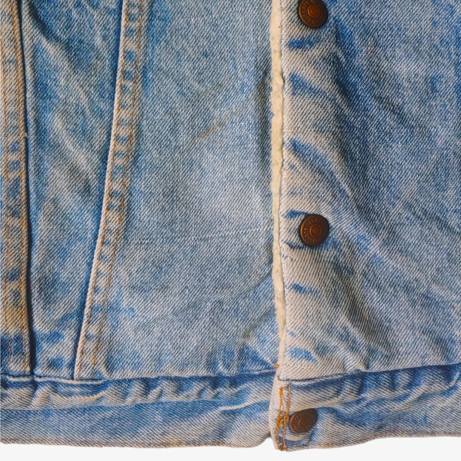 Levi's Denim Jacket With Sherpa Lining