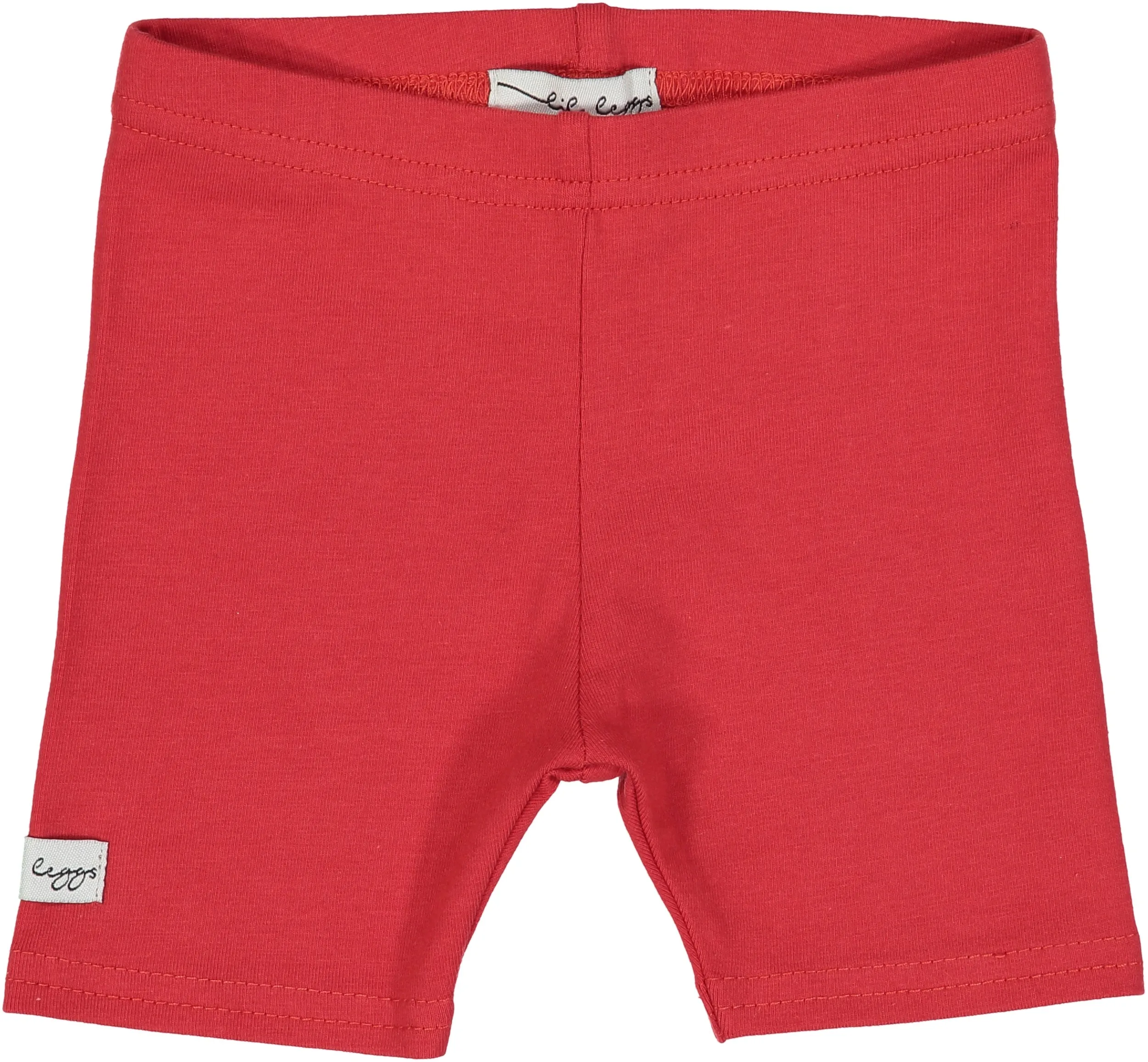 Lil Leggs Red Basic Short Leggings