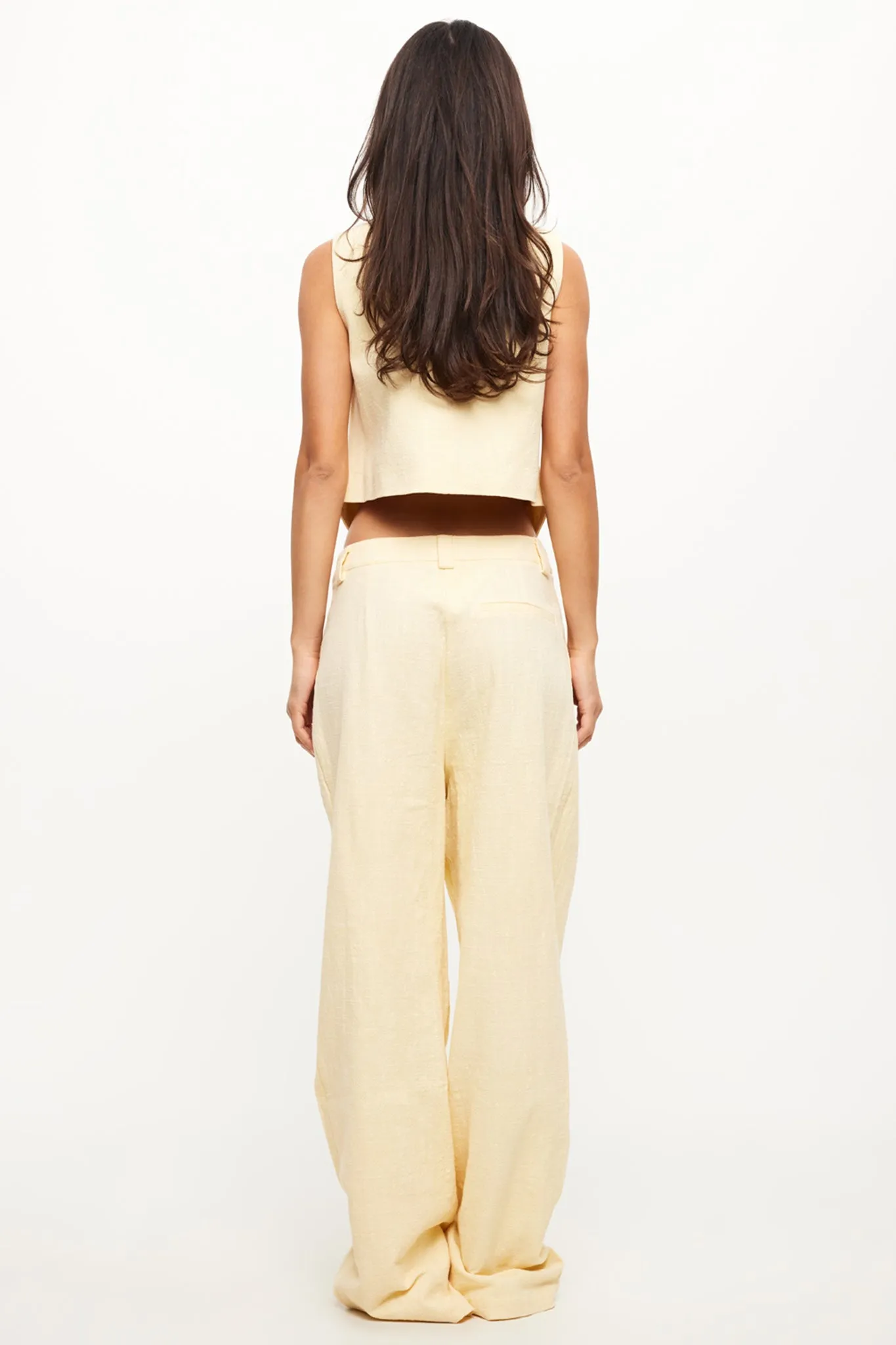 LIONESS Vest Butter