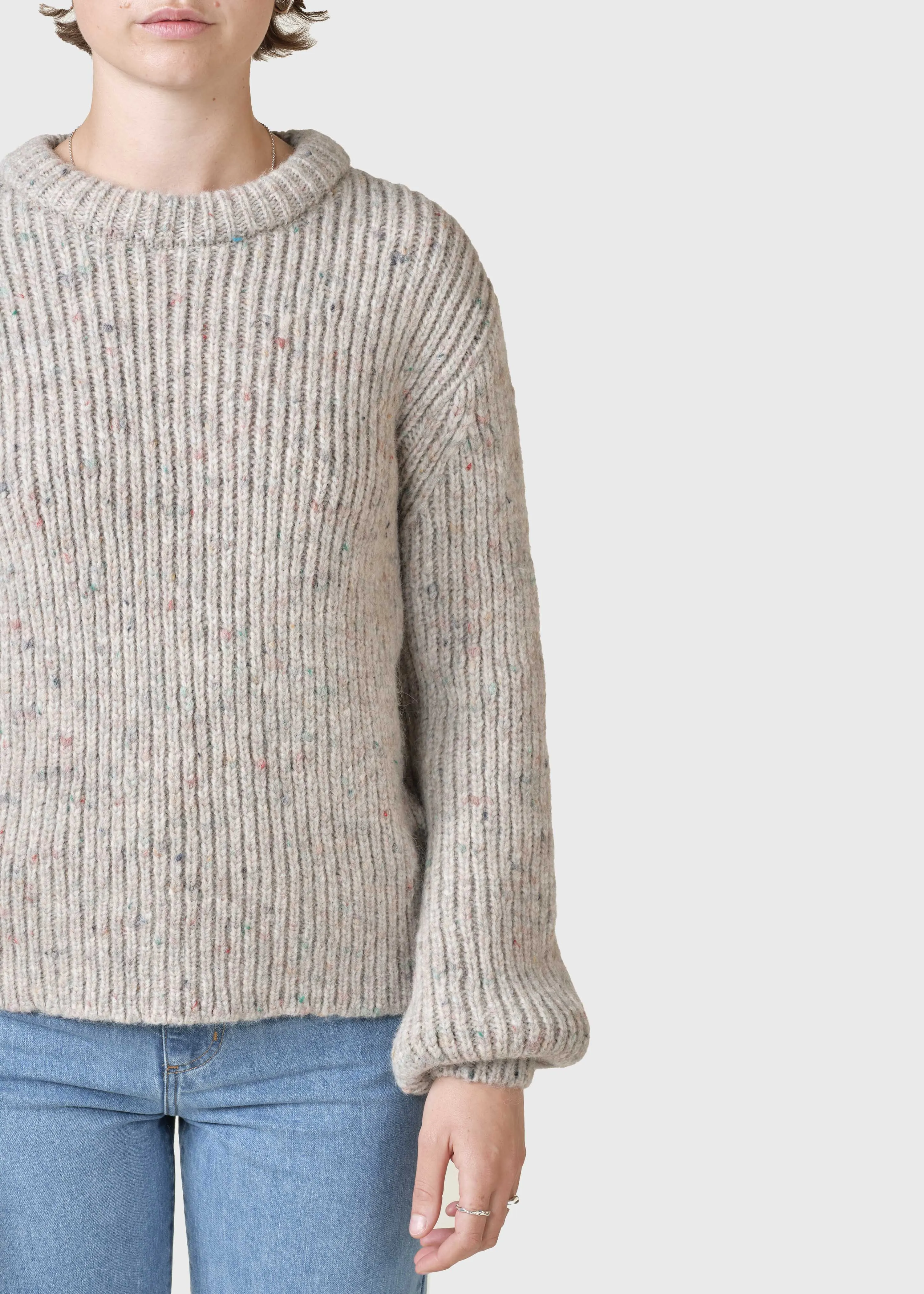 Maude jumper knit  - Pastel sand