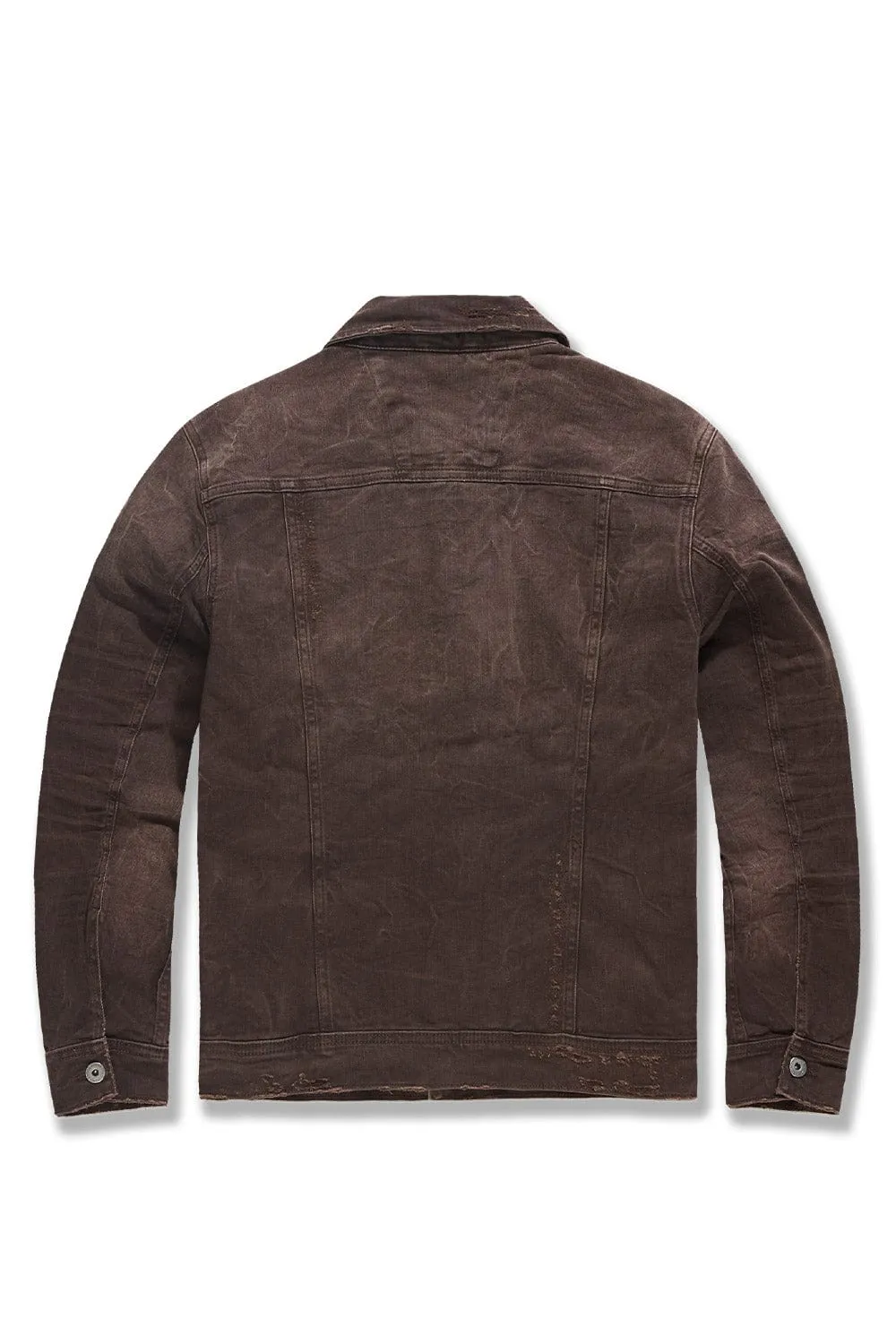 Meadowlands Denim Trucker Jacket (Earth Tones)