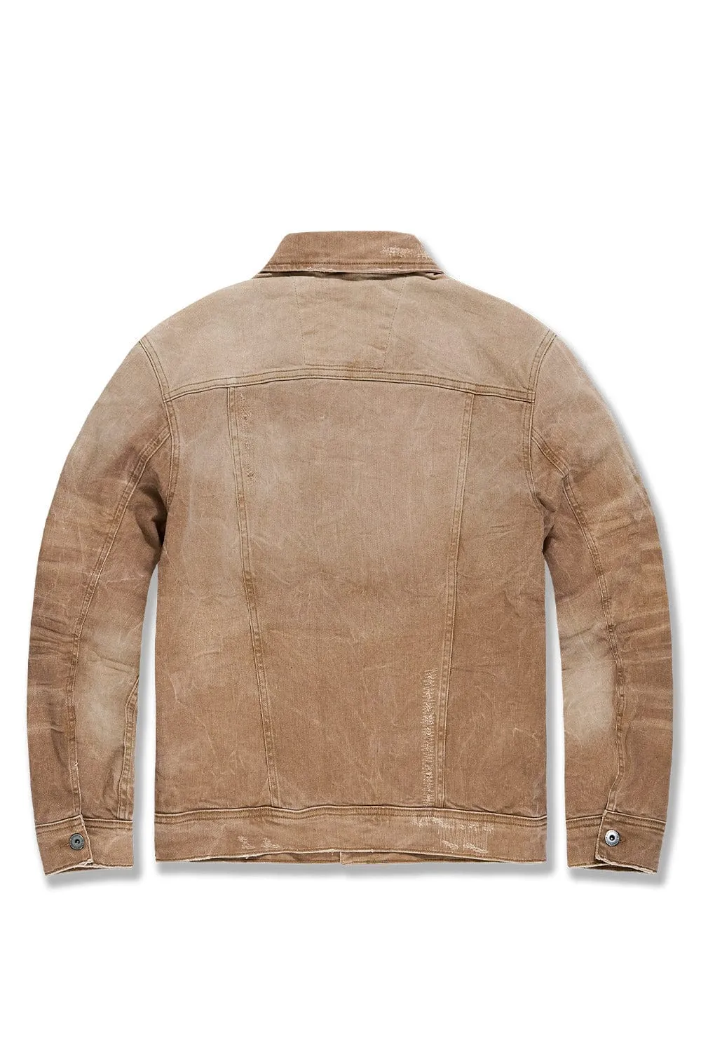 Meadowlands Denim Trucker Jacket (Earth Tones)