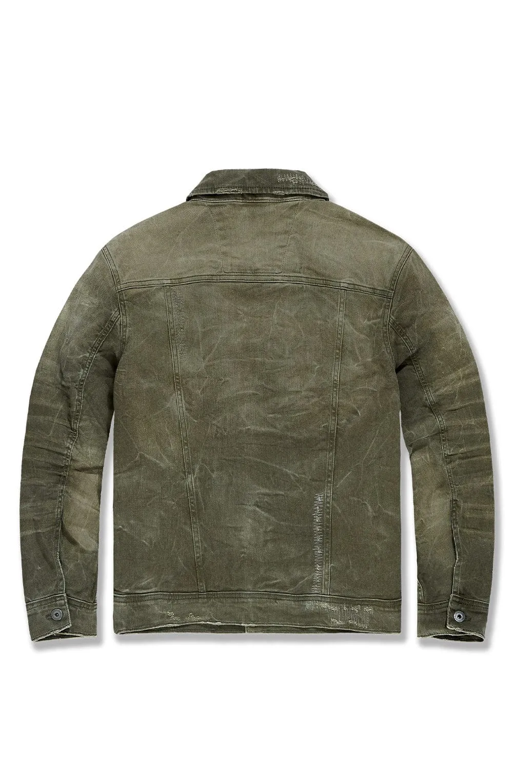 Meadowlands Denim Trucker Jacket (Earth Tones)
