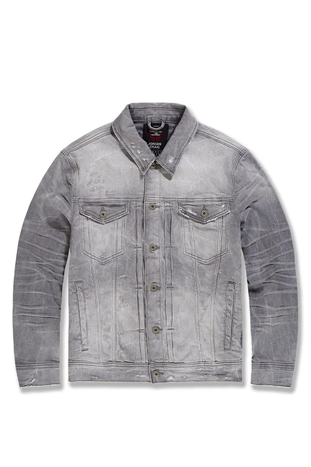 Meadowlands Denim Trucker Jacket (Monochrome)