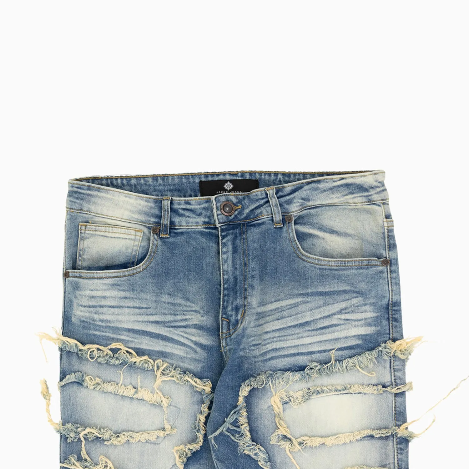 Men's Super Stacked Denim Slim Pant