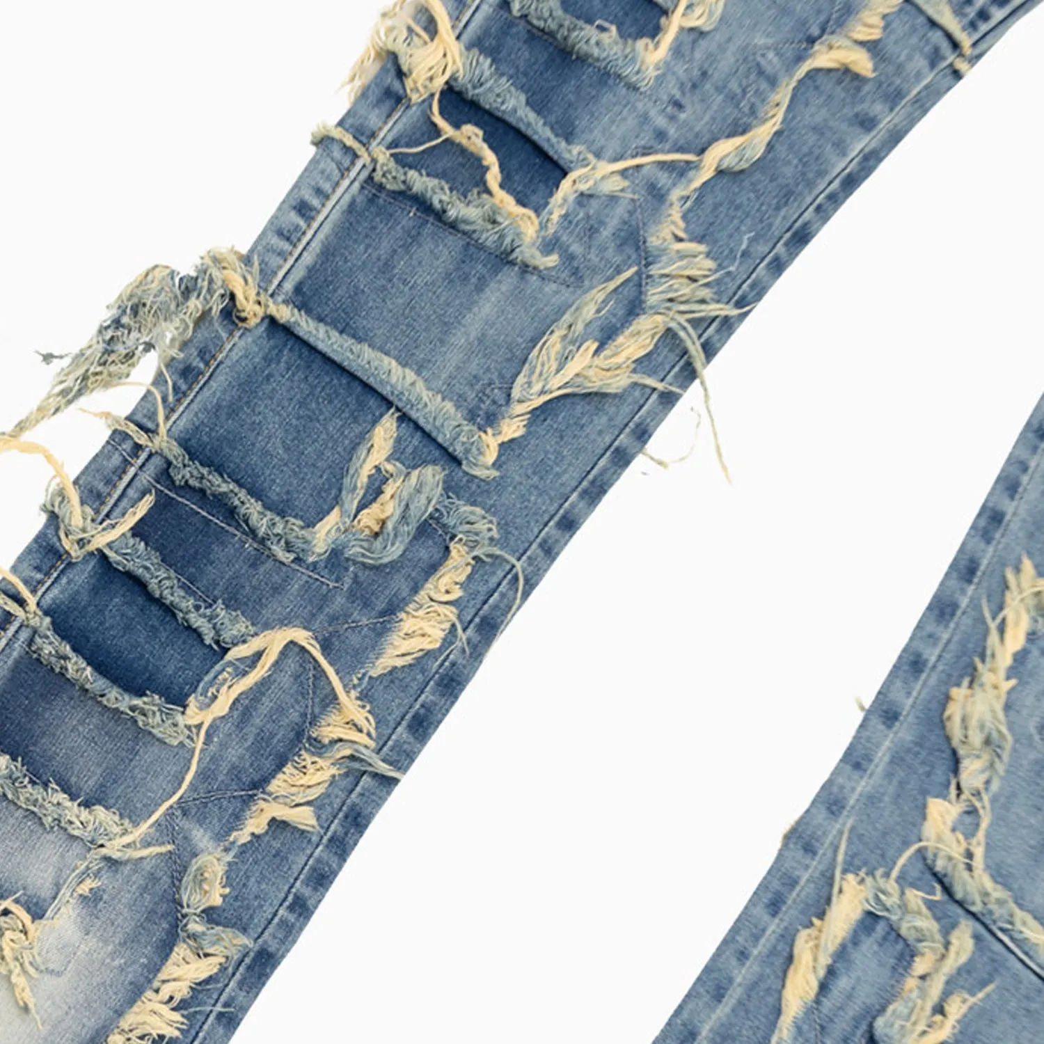 Men's Super Stacked Denim Slim Pant