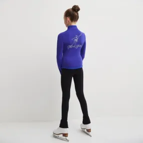 Mondor Girl's 24491 Sequin Figure Skating Jacket
