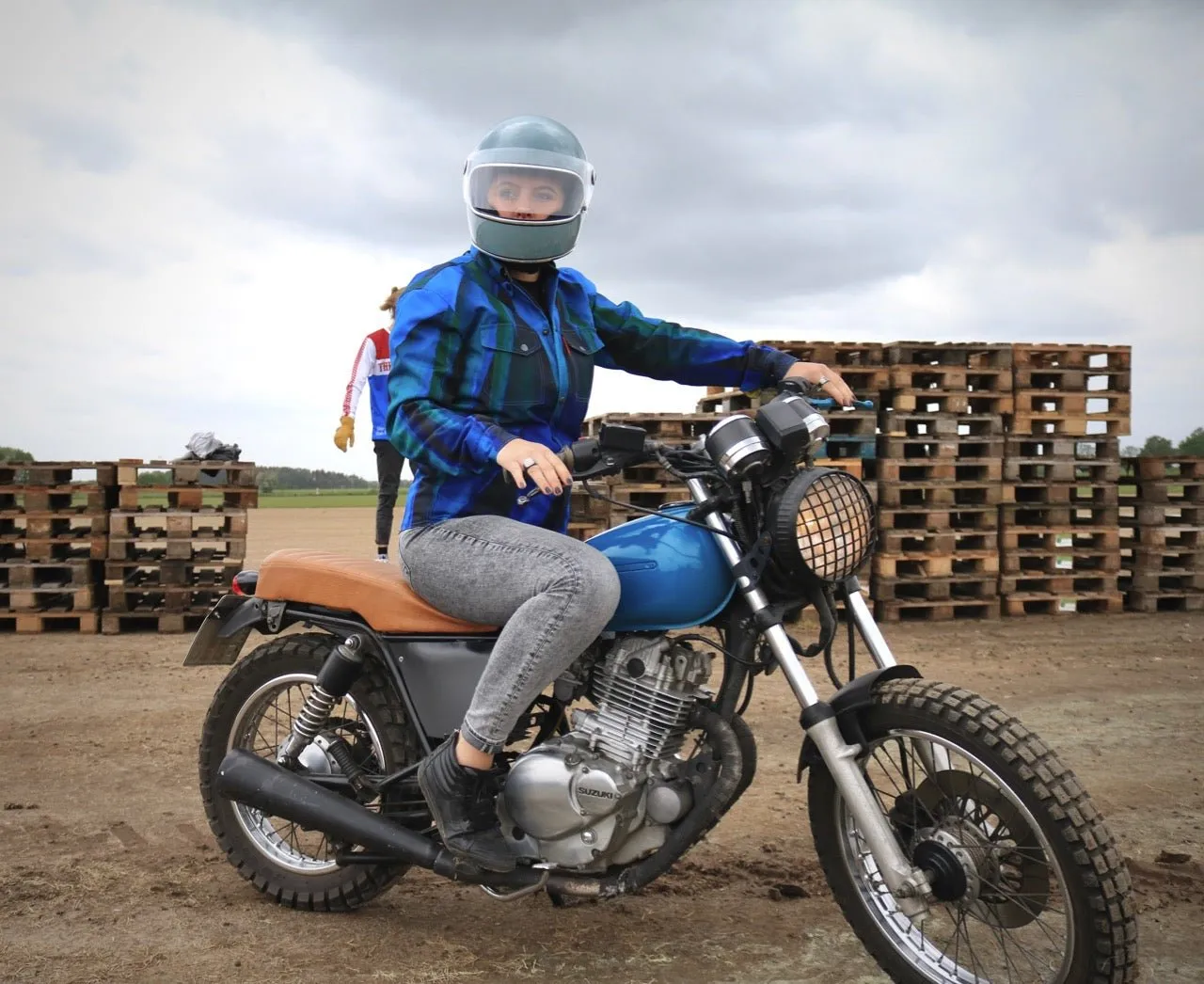 Motorcycle Jacket † Armadillo Hide Agave