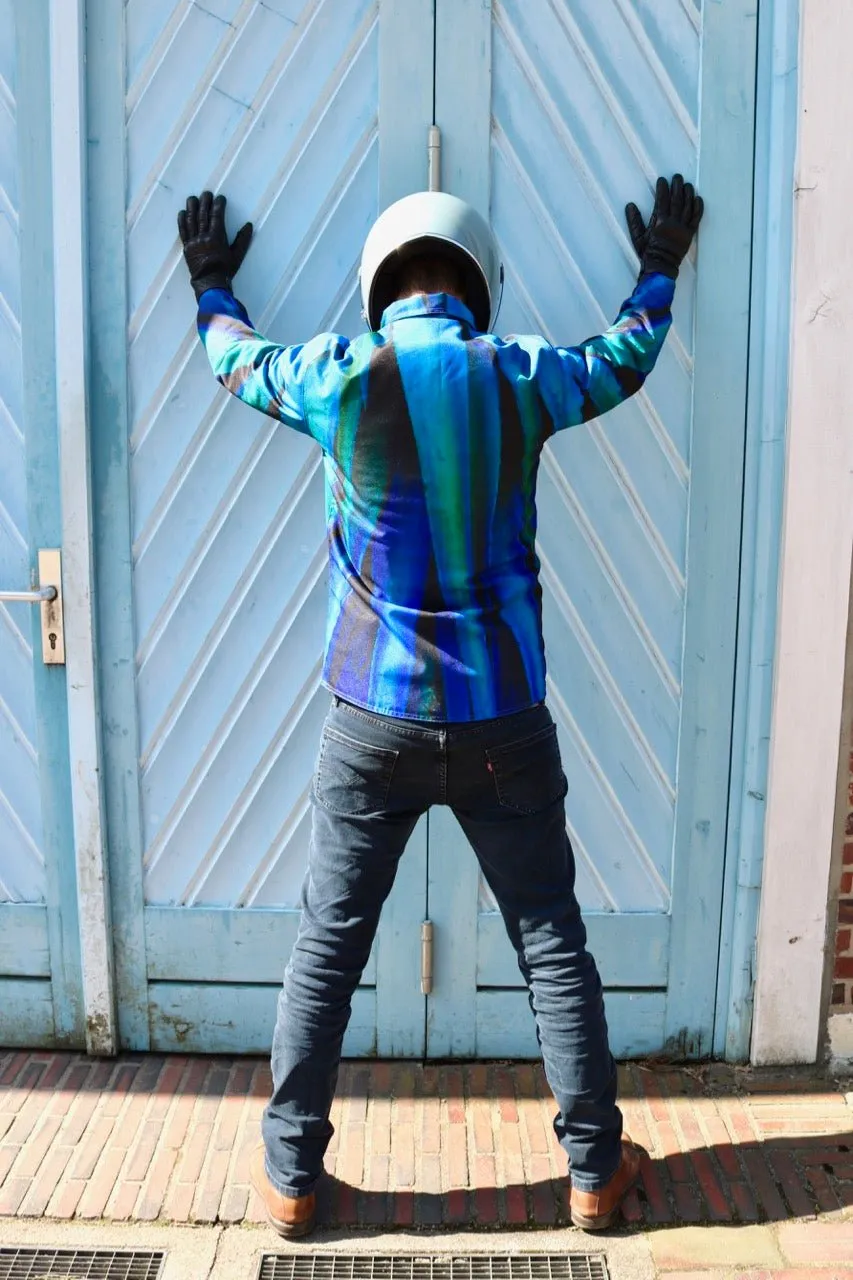 Motorcycle Jacket † Armadillo Hide Agave