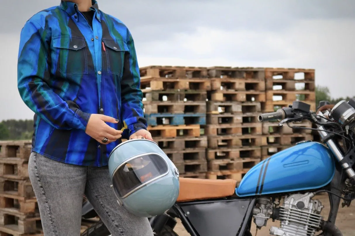 Motorcycle Jacket † Armadillo Hide Agave