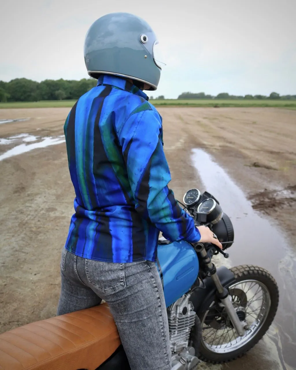 Motorcycle Jacket † Armadillo Hide Agave