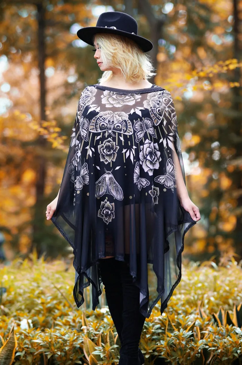 Mystify Mesh Poncho