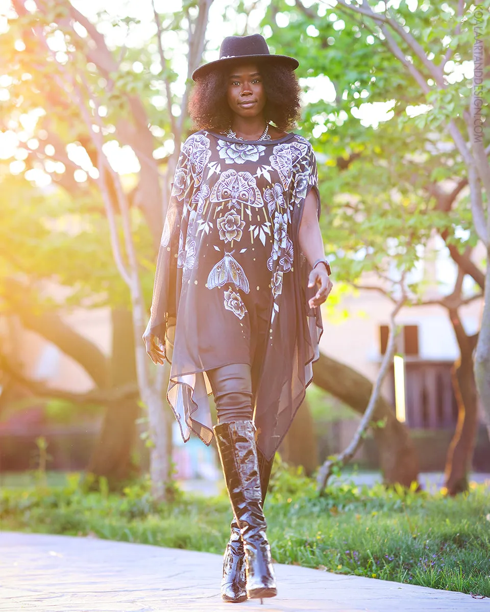 Mystify Mesh Poncho