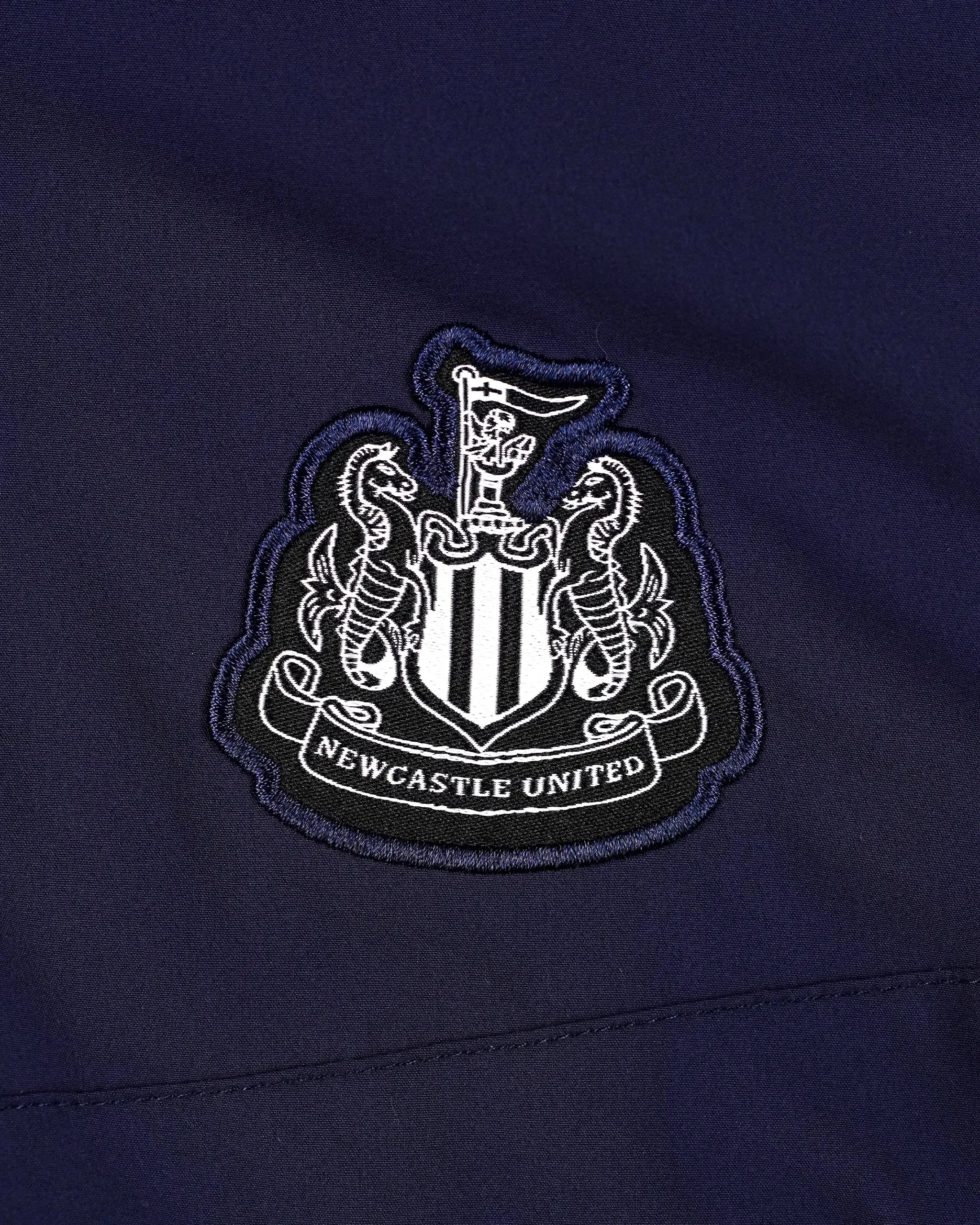 Newcastle United Kids' Navy Windbreaker Jacket