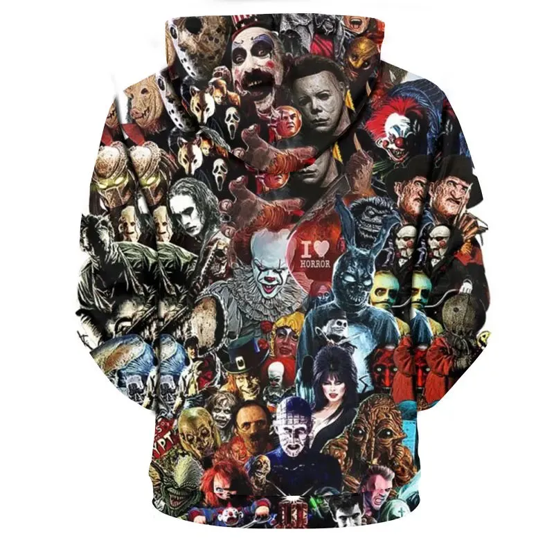 Nightmare Fuel 3D Horror Hoodie – Wear Your Worst Fears in Ultra-HD