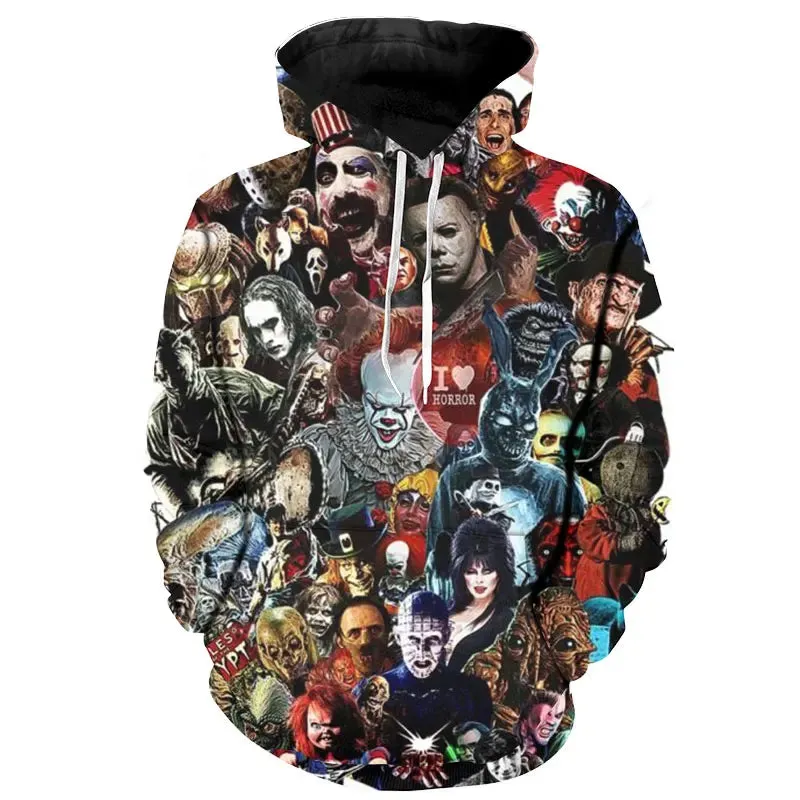Nightmare Fuel 3D Horror Hoodie – Wear Your Worst Fears in Ultra-HD