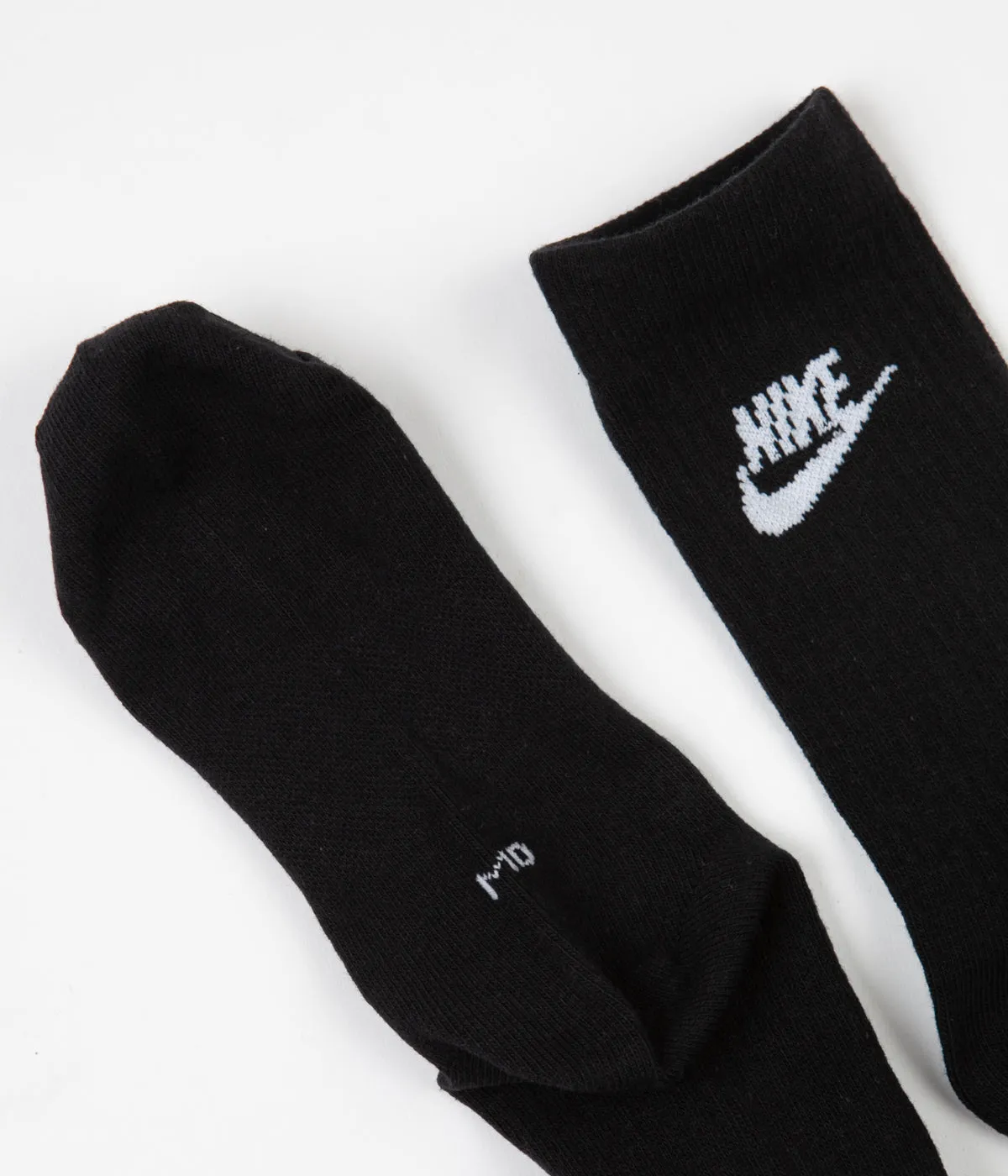 Nike Everyday Essential Crew Socks (3 Pair) - Black / White