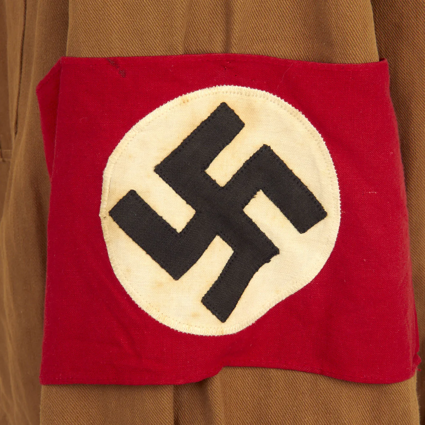 Original German WWII SA Westmark Group SA-Haupttruppführer Brown Shirt Tunic and Corduroy Jodphurs
