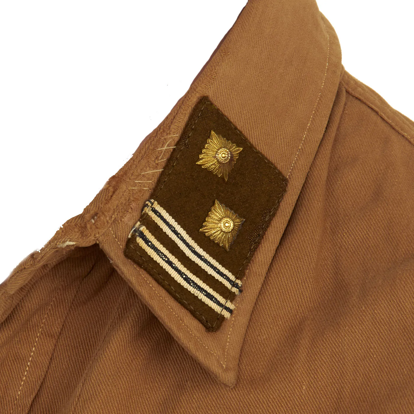 Original German WWII SA Westmark Group SA-Haupttruppführer Brown Shirt Tunic and Corduroy Jodphurs
