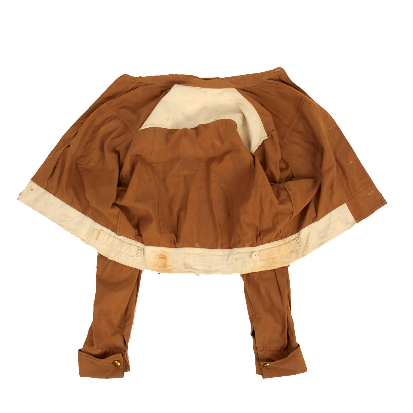 Original German WWII SA Westmark Group SA-Haupttruppführer Brown Shirt Tunic and Corduroy Jodphurs