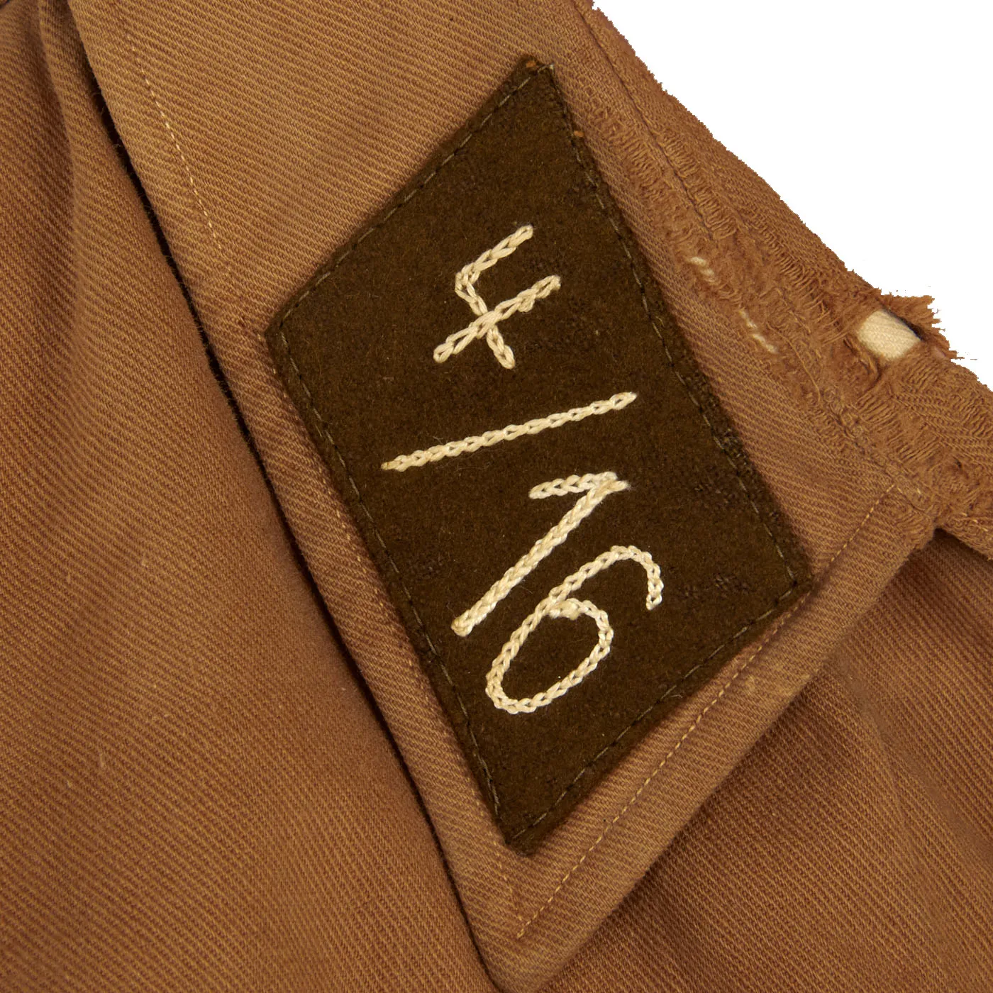 Original German WWII SA Westmark Group SA-Haupttruppführer Brown Shirt Tunic and Corduroy Jodphurs