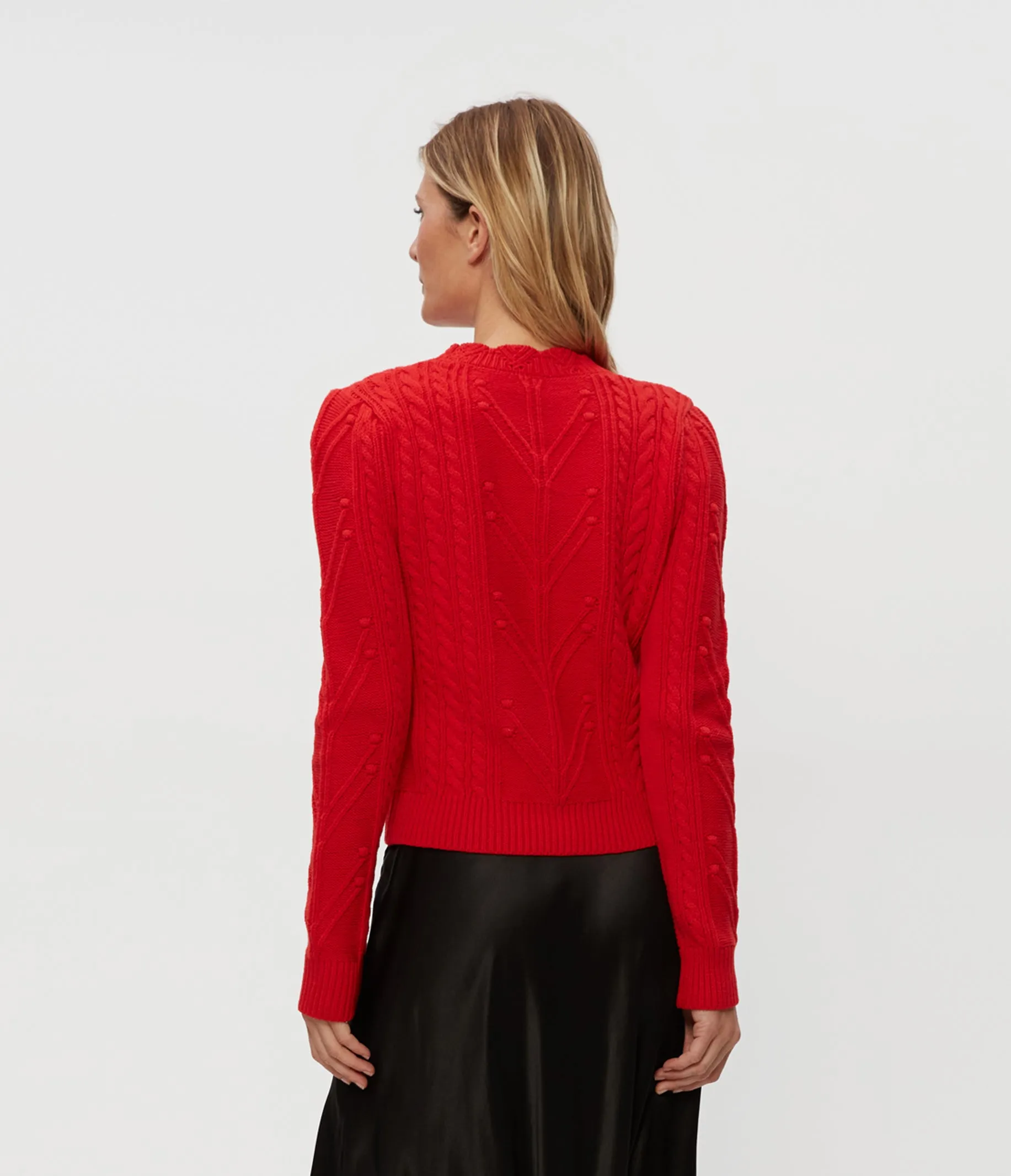 Pia Cable Knit Sweater