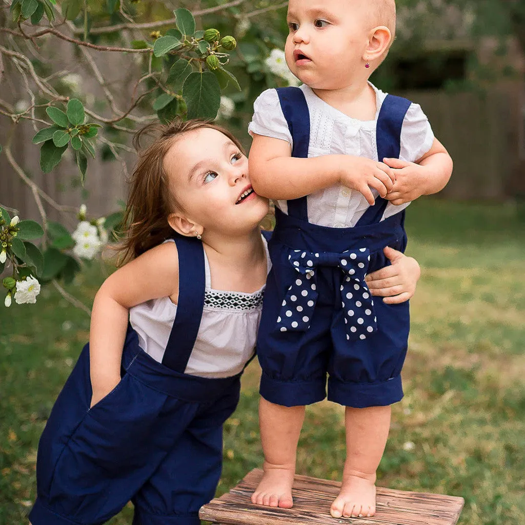 Pixie Expansion Pack Sewing Patterns - Child ~ Romper, Suspenders   Bow for Pixie Essentials