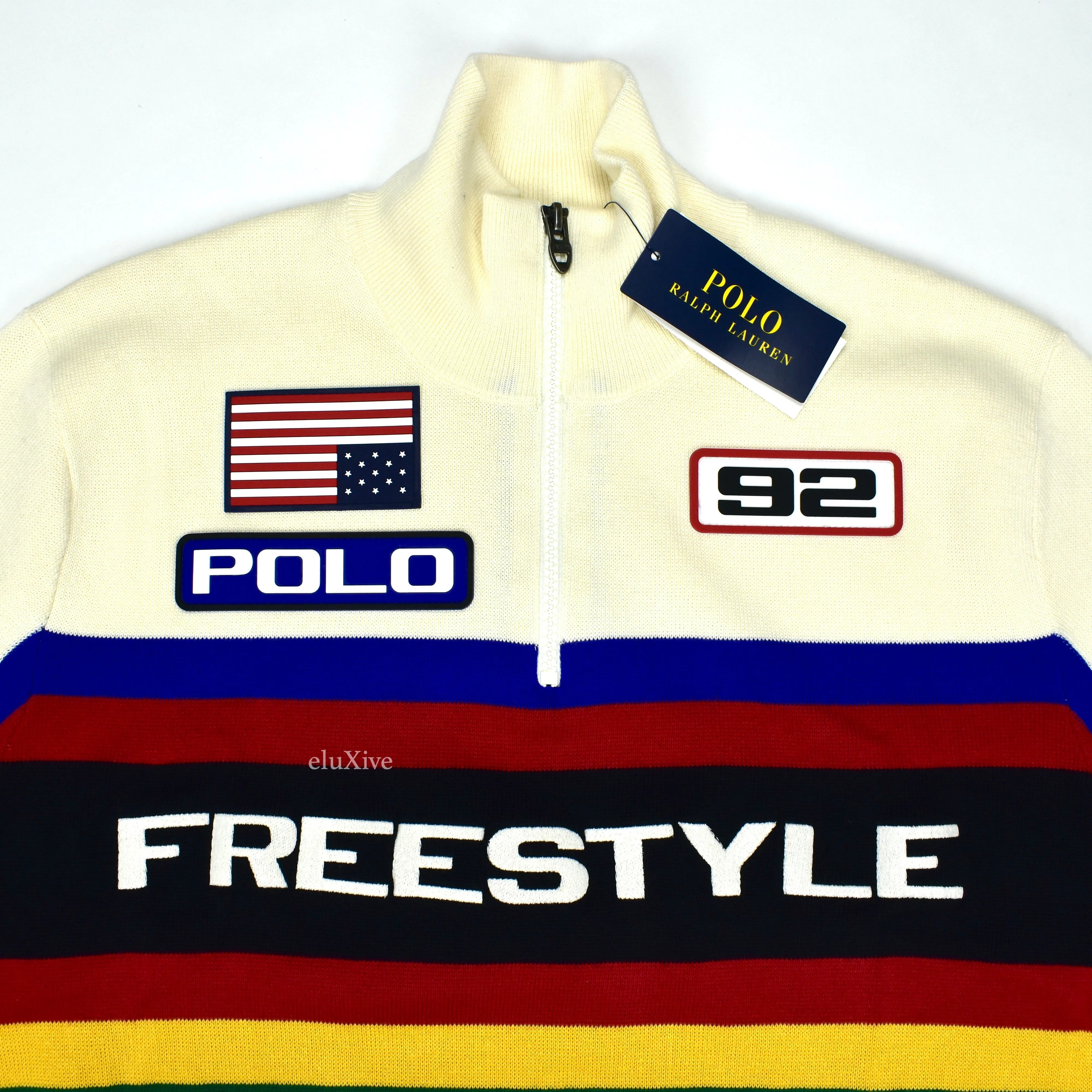 Polo Ralph Lauren - Ski Team 1992 Rretro 1/2 Zip Sweatshirt