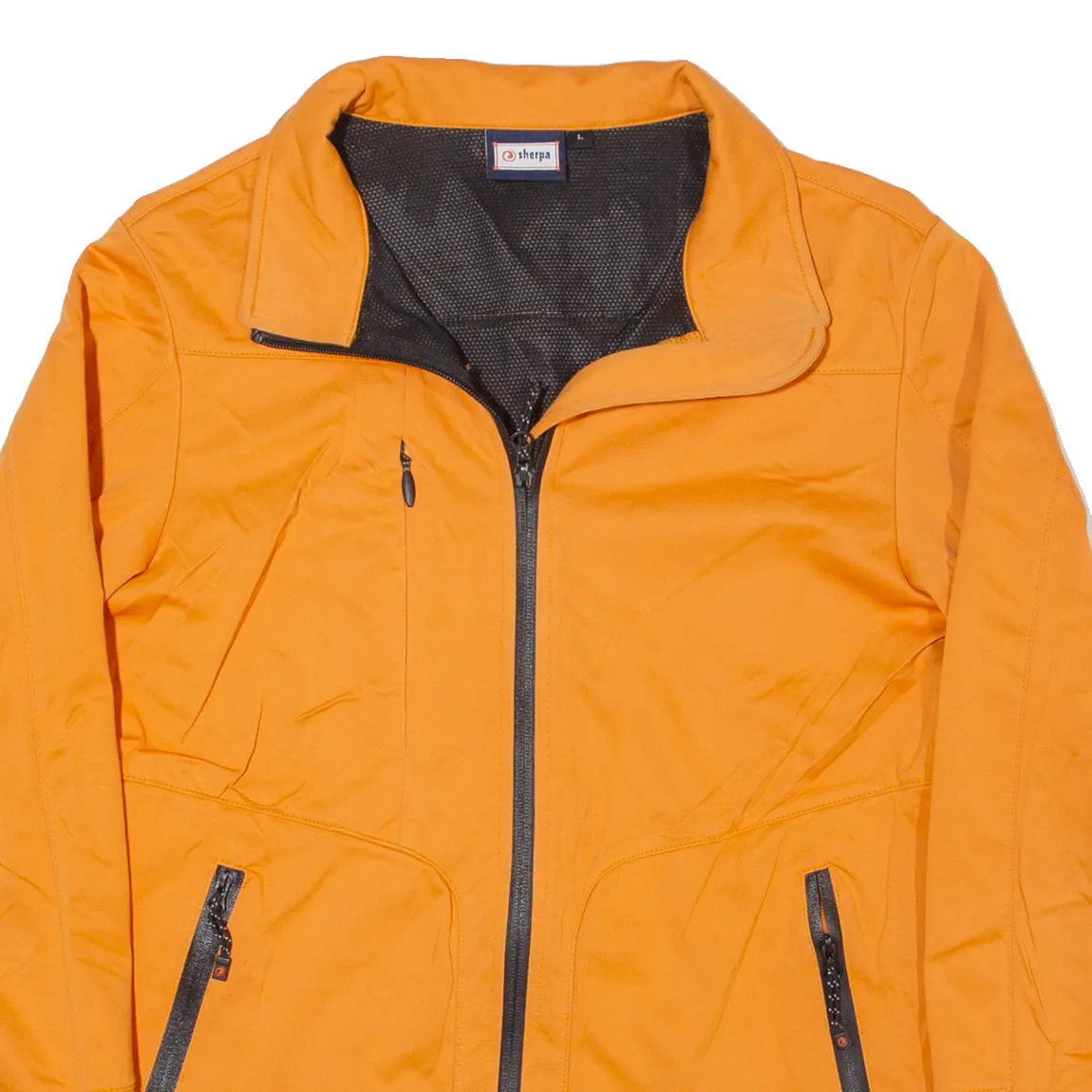 SHERPA Boys Rain Jacket Orange L